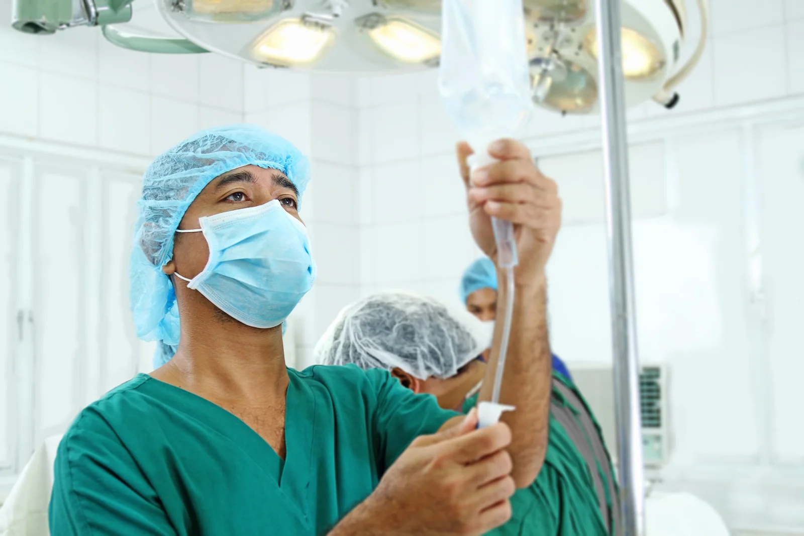Doctor discussing with a patient